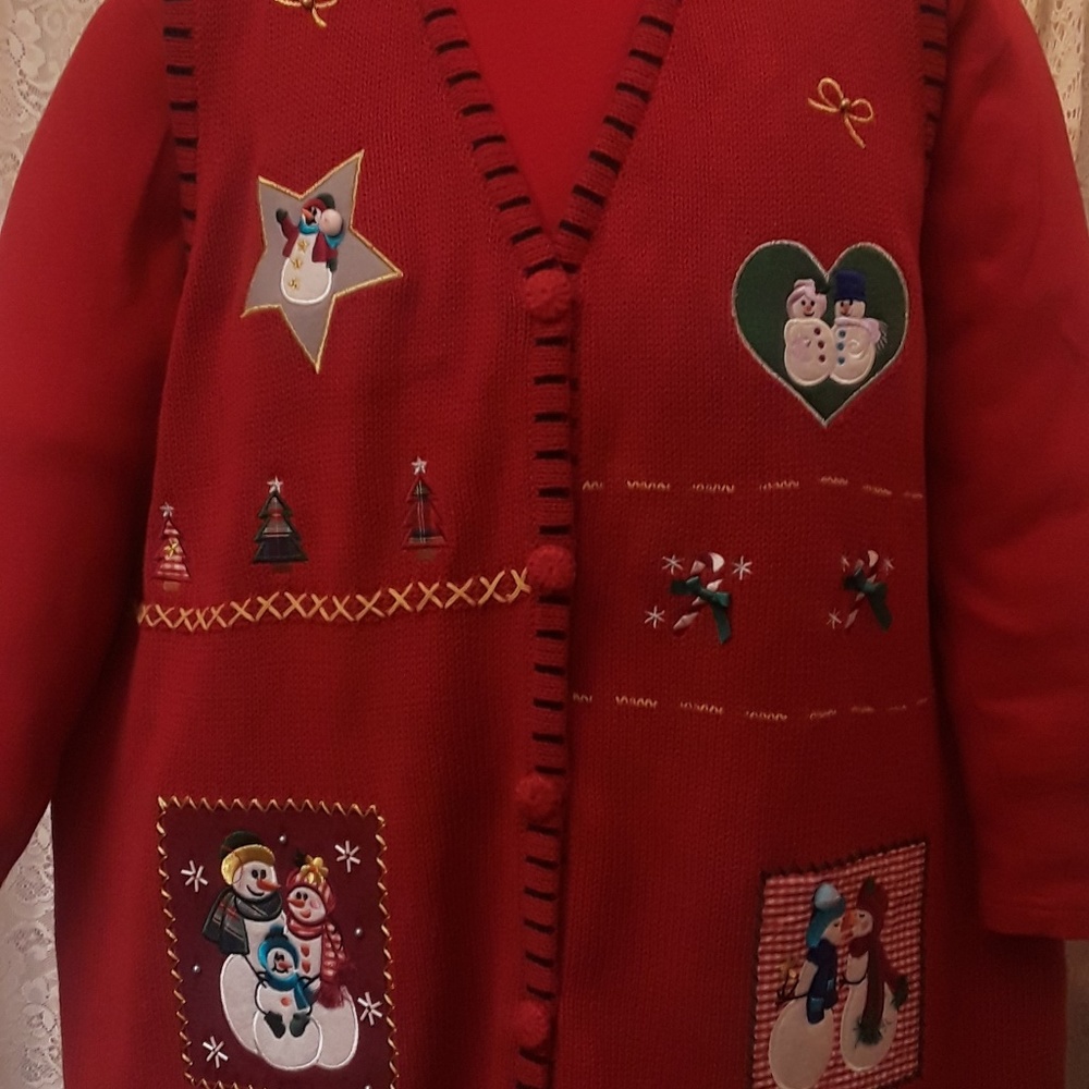 Winter Holiday Sweater Vest